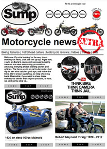Motorcycle news from Sump Magazine